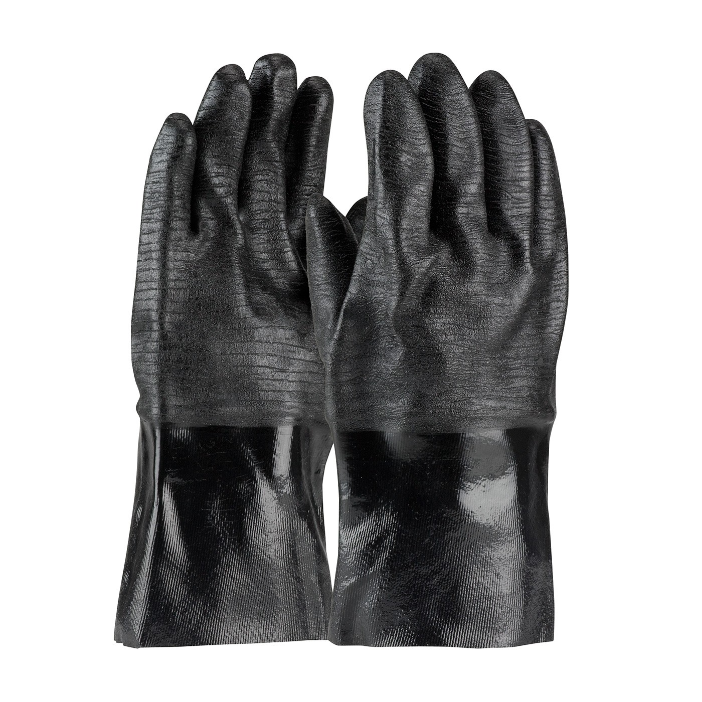 ChemGrip™ Neoprene Coated Glove with Interlock Liner and Etched Rough Finish - 12"  (#57-8630R)