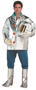 19oz. Aluminized Rayon Heavy 30" Jacket (#600-ARH)