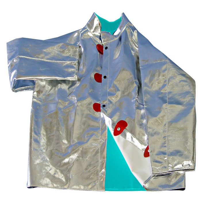 15oz. Aluminized Rayon 30" Jacket (#600-AR)