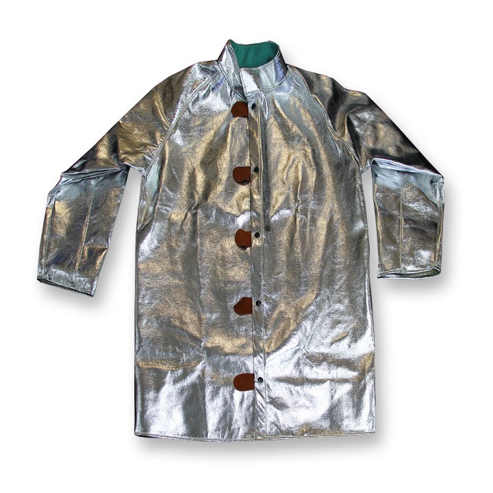 19oz. Aluminized Para Aramid Blend 40" Jacket (#601-AKV)