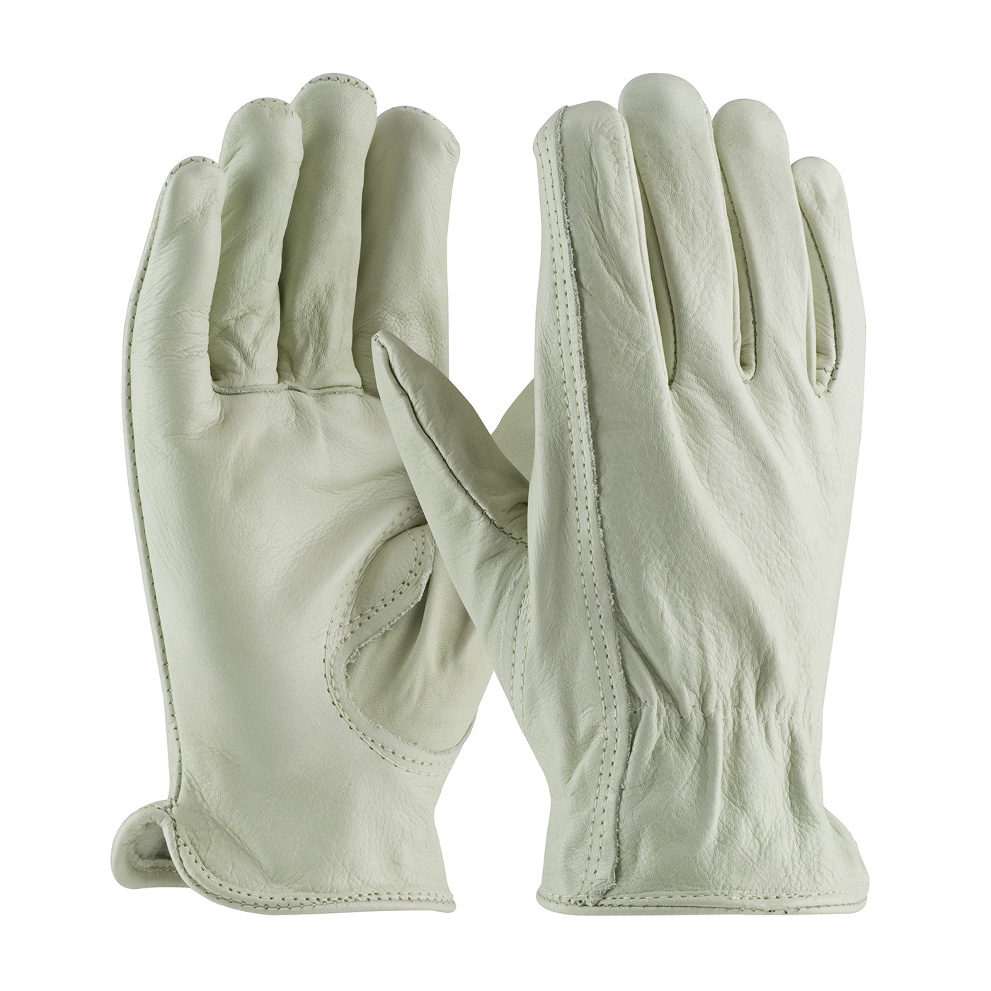 PIP® Premium Grade Top Grain Cowhide Leather Drivers Glove - Keystone Thumb  (#68-168)