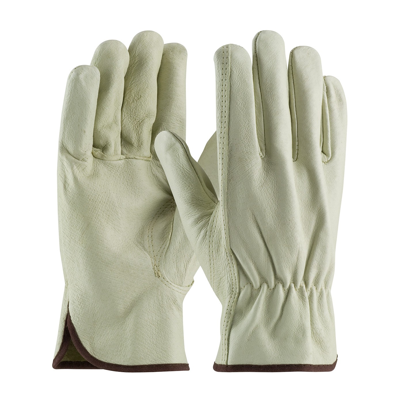 PIP® Economy Grade Top Grain Pigskin Leather Drivers Glove - Keystone Thumb  (#70-361)