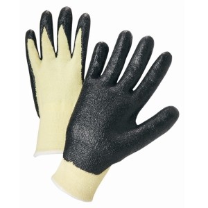 PIP® Seamless Knit Kevlar® Blended Glove with Nitrile Coated Smooth Grip on Palm & Fingers  (#713KSNF)