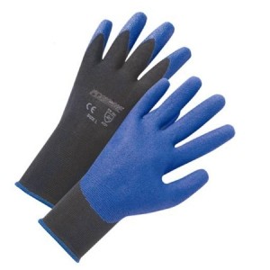 PosiGrip® Seamless Knit Nylon Glove with Air-Infused PVC Coating on Palm & Fingers  (#713SPA)