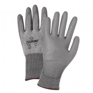PosiGrip® Seamless Knit PolyKor® Blended Glove with Polyurethane Coated Smooth Grip on Palm & Fingers  (#730TGU)