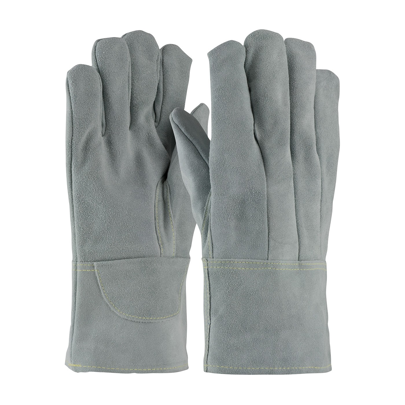 PIP® Heavy Side Split Cowhide Foundry Glove with Thick Wool Lining and Kevlar® Stitching - Leather Gauntlet Cuff  (#74-SC7104)