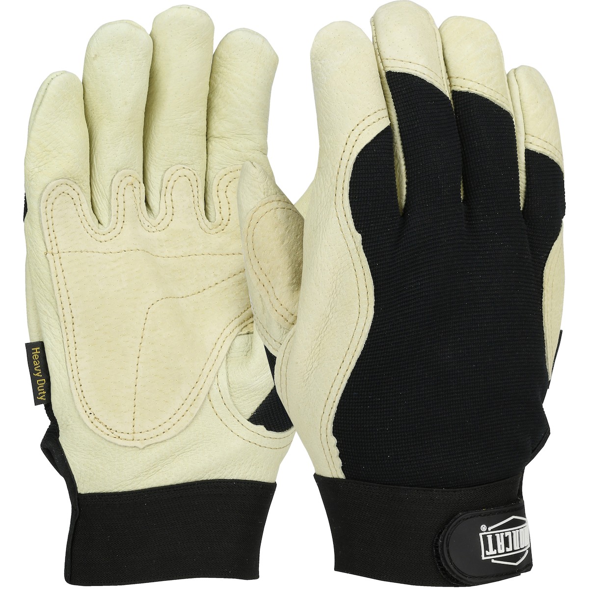 Ironcat® Reinforced Top Grain Pigskin Leather Palm Glove with 3M™ Thinsulate™ Lining-Spandex Back  (#86355)