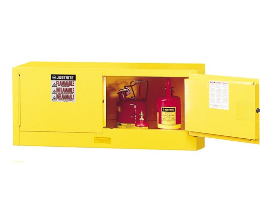 Sure-Grip EX Piggyback Flammable Safety Cabinet, Manual Doors, 12 Gallon Cap. (#891300)