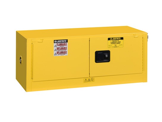 Sure-Grip EX Piggyback Flammable Safety Cabinet, Self-Close Doors, 12 Gallon Cap. (#891320)
