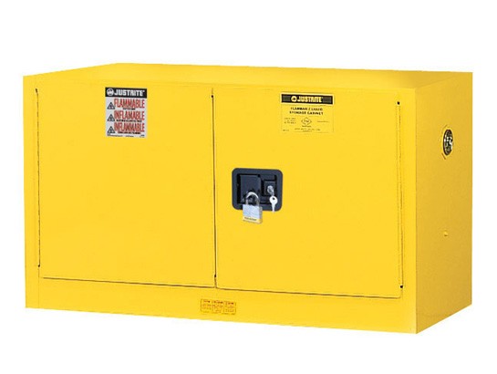 Sure-Grip EX Piggyback Flammable Safety Cabinet, 1 Shelf, Manual Doors, 17 Gallon Cap. (#891700)