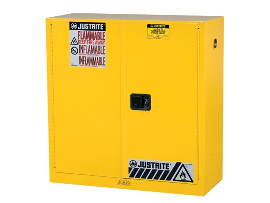 Sure-Grip EX Flammable Safety Cabinet, 1 Shelf, Manual Doors, 30 Gallon Cap. (#893000)