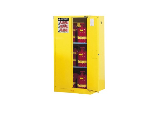 Sure-Grip EX Flammable Safety Cabinet, Self-Close Doors, 60 Gallon Cap. (#896020)