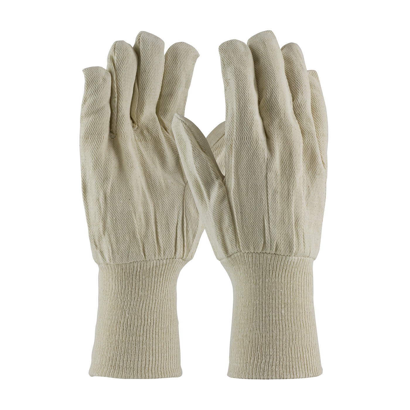 PIP® Premium Grade Cotton Canvas Single Palm Glove - Extended Knitwrist  (#90-908/5KW)