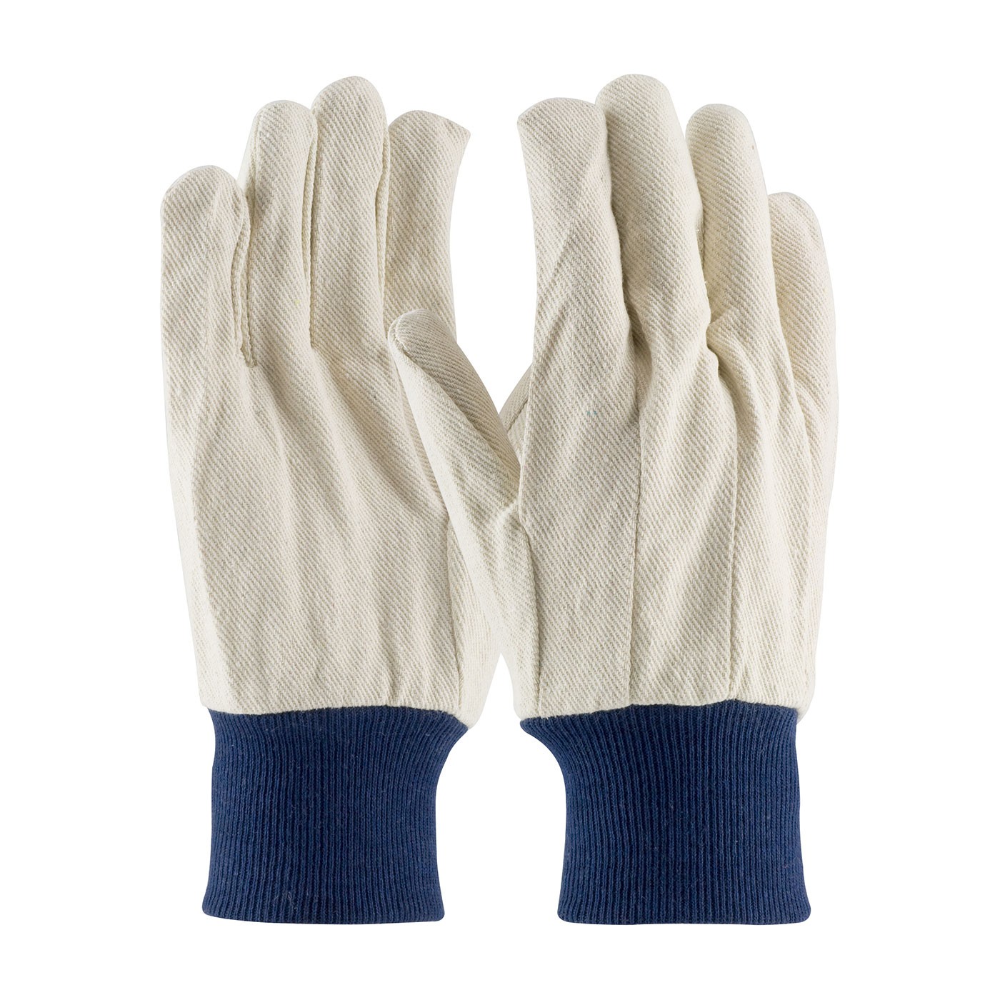PIP® Premium Grade Cotton Canvas Single Palm Glove - Knit Wrist  (#90-908)
