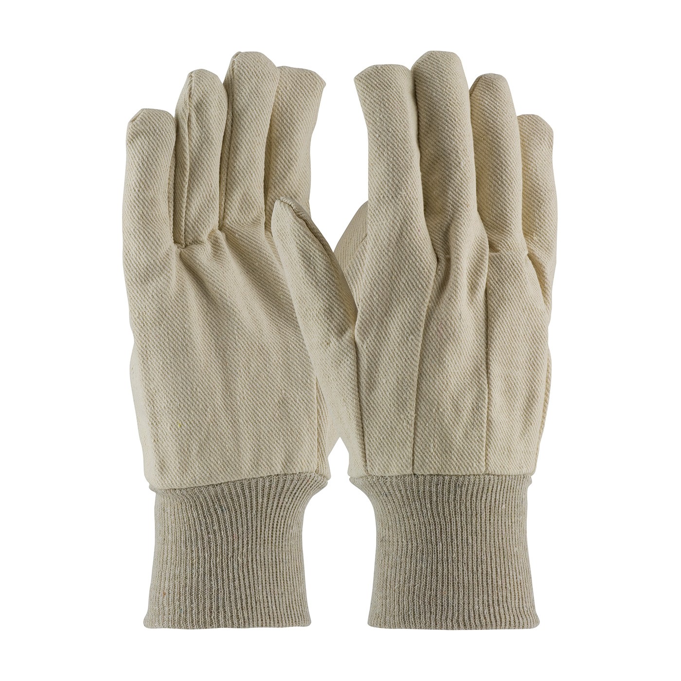 PIP® Premium Grade Cotton Canvas Single Palm Glove - Knitwrist  (#90-910)