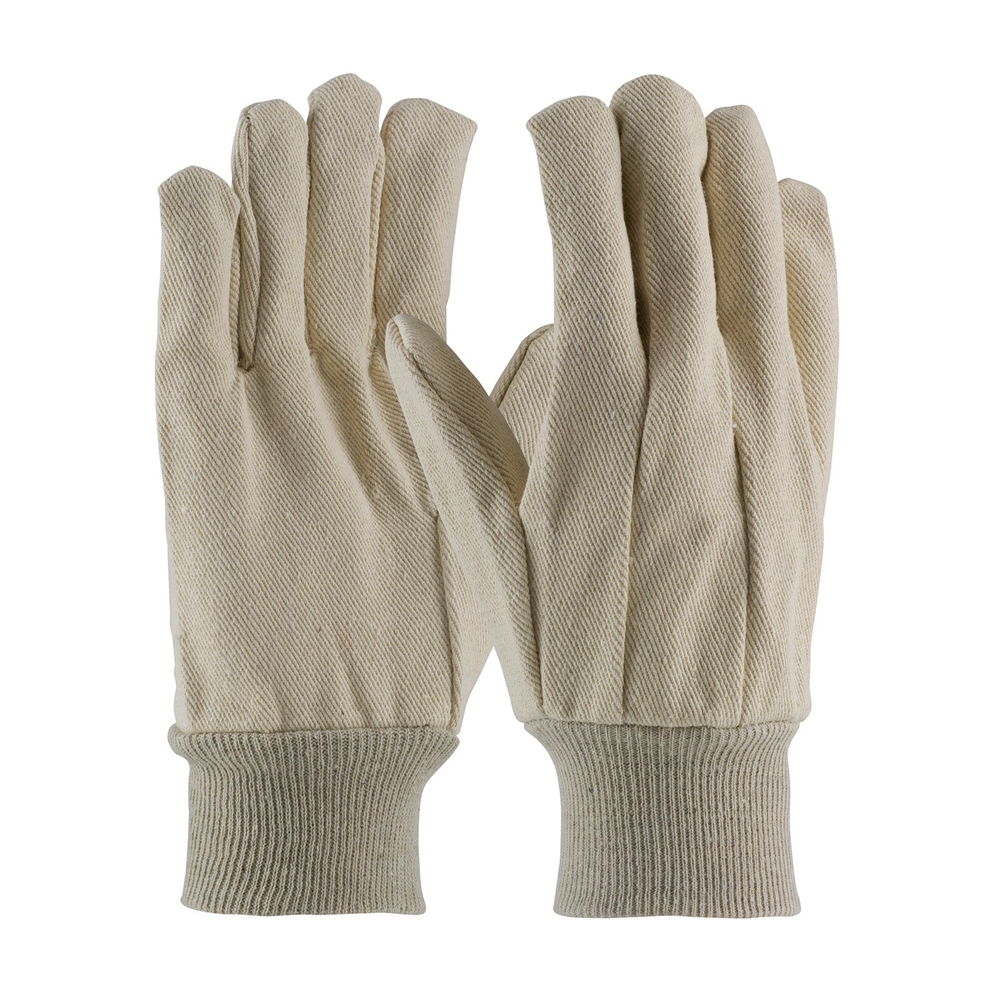PIP® Premium Grade Cotton Canvas Single Palm Glove - Knitwrist  (#90-912)
