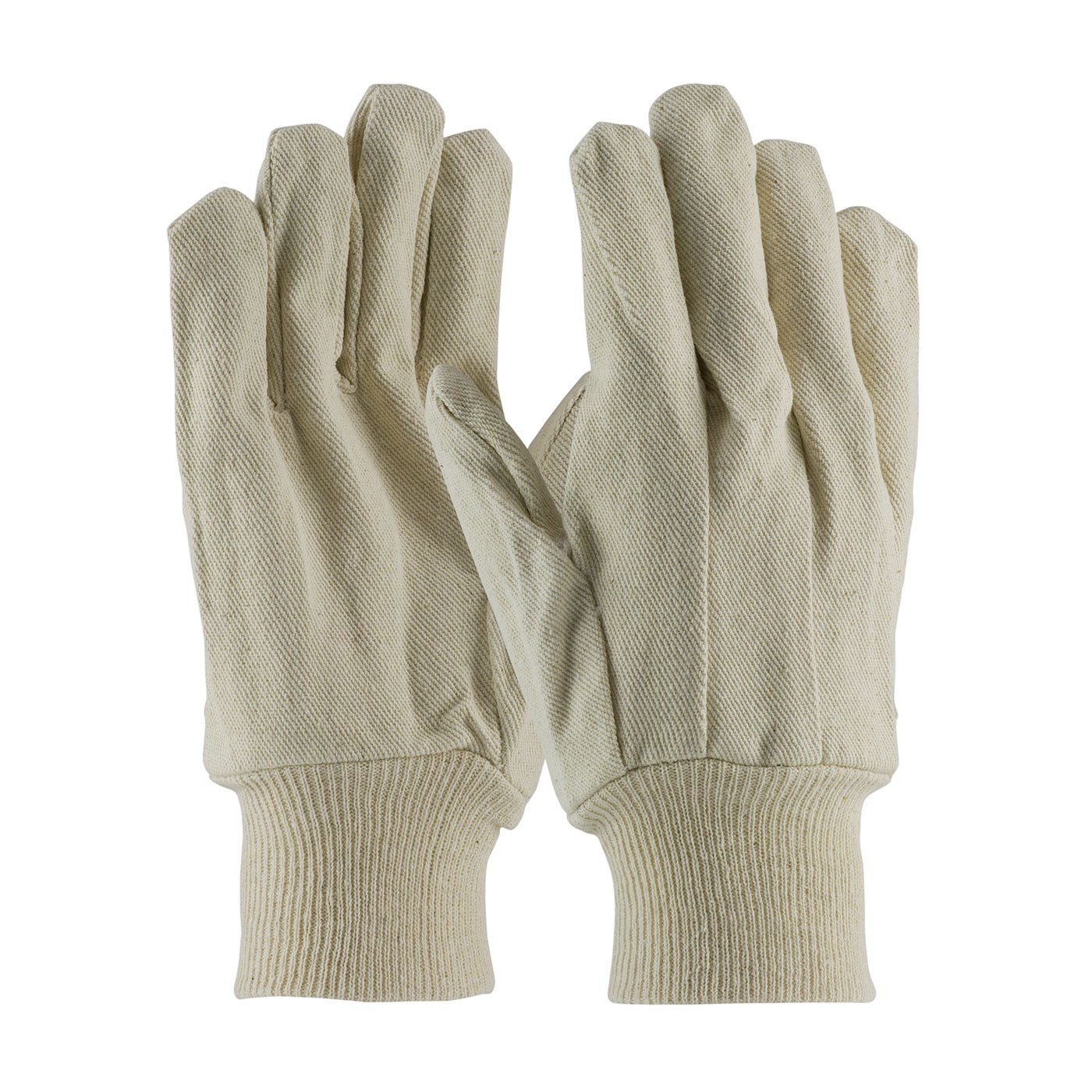 PIP® Economy Grade Cotton Canvas Single Palm Glove - Knitwrist  (#90-912I)
