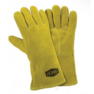 Ironcat® Select Shoulder Split Cowhide Leather Welder's Glove with Cotton Foam Liner and Kevlar® Stitching  (#9040)