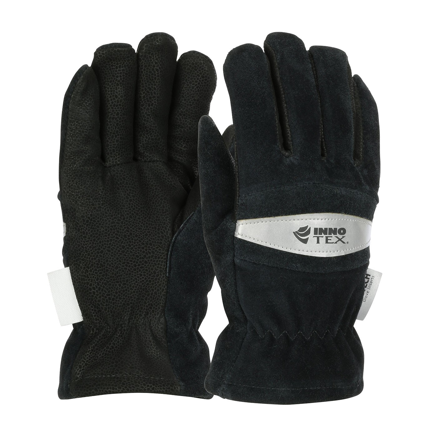  INNOTEX855™ Structural Firefighting 2D Glove with Kangaroo Leather Palm, Split Cowhide Leather Back and Kevlar® Stitching  (#910-P855)