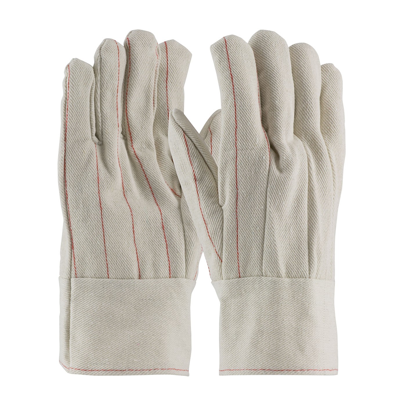 PIP® Cotton Canvas Double Palm Glove with Nap-in Finish - Band Top  (#92-918BT)
