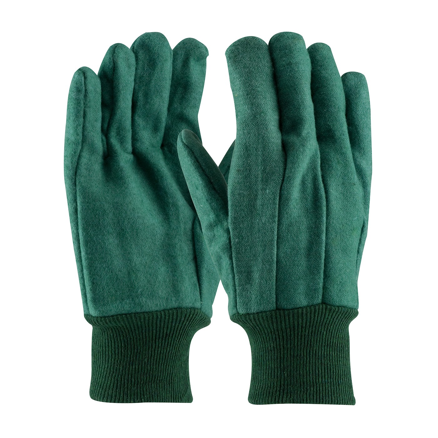 PIP® Premium Grade Cotton Chore Glove with Double Layer Palm/Back and Nap-out Finish - Knit Wrist  (#93-548)