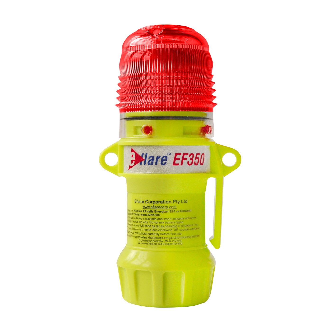  Eflare™ 6" Safety & Emergency Beacon - Flashing Red  (#939-EF350-R)