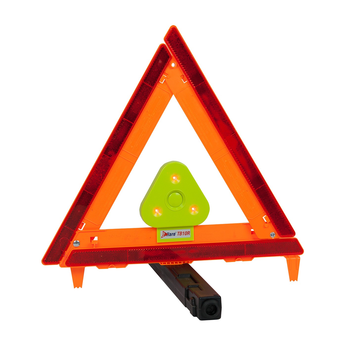 Eflare™ Safety & Emergency Beacon for Safety Triangles - Flashing Red  (#939-TB10-R)