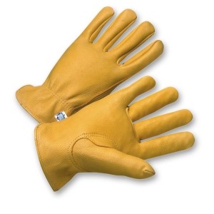 PIP® Premium Grade Top Grain Deerskin Leather Drivers Glove - Keystone Thumb  (#9920K)