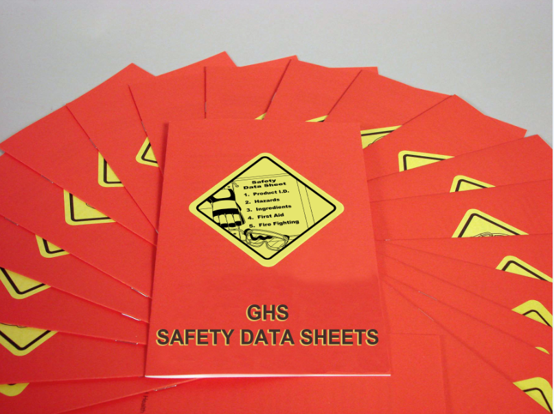 GHS Safety Data Sheets Booklets (#B0001550EX)