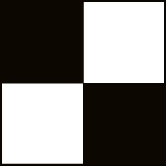 Checkerboard Safety Tape, Black & White (#CBT201)