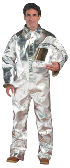 10oz. Aluminized CarbonX Coverall (#605-ACX10)