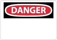 Danger Sign (blank) (#D1)
