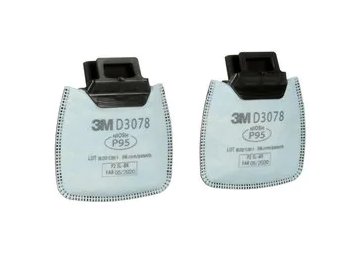 3M™ Secure Click™ Particulate Filter P95 with Nuisance Level Organic Vapor/Acid Gas Relief (#D3078)