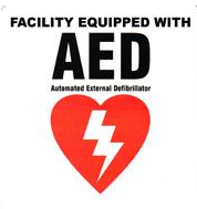 AED Facility Decal (#DAC-803)