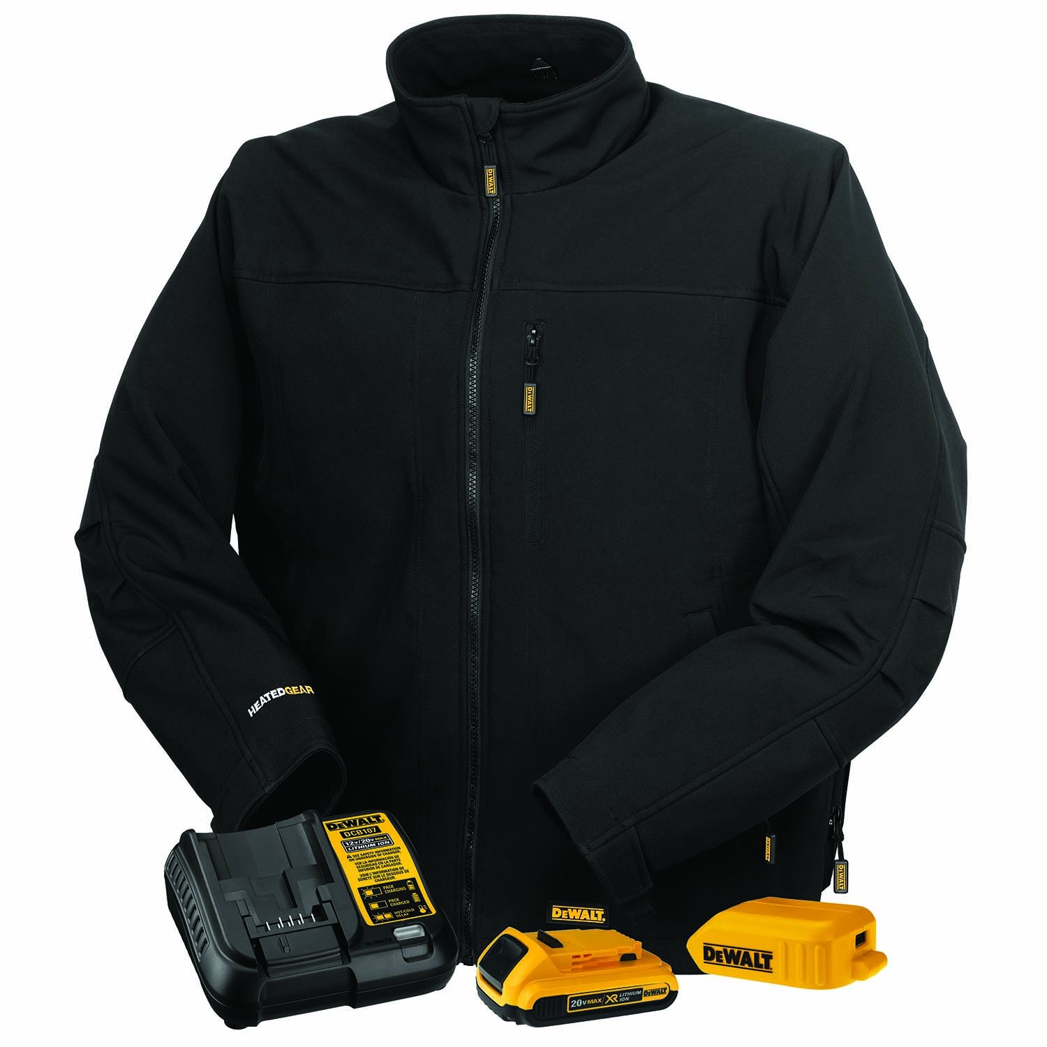 DEWALT® Unisex Heated Soft Shell Jacket Kitted (#DCHJ060ABD1)