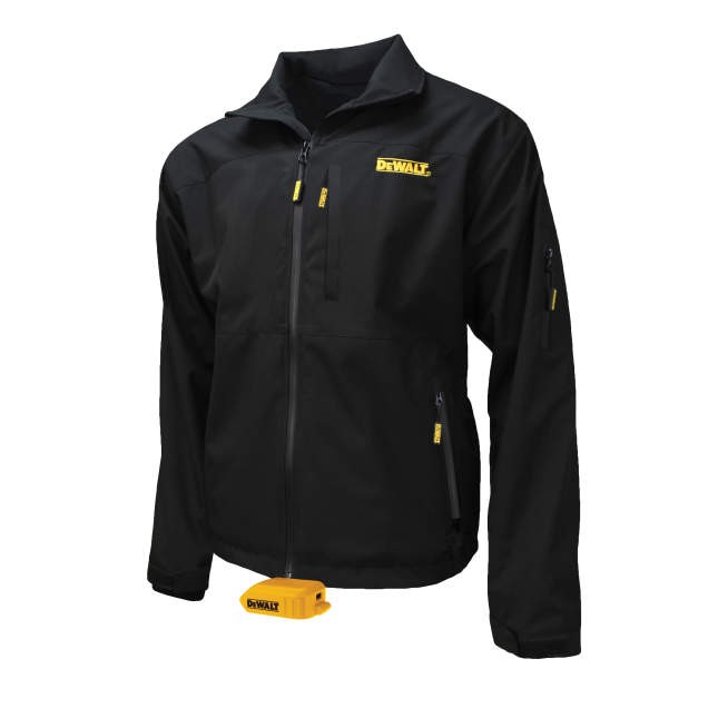 DEWALT® Men's Heated Structured Soft Shell Jacket (#DCHJ090BD1)