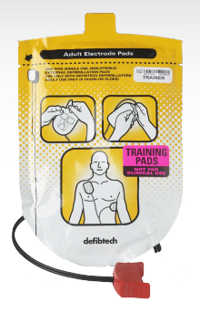 Defibtech Lifeline Adult Training Pads Package, 1 set (#DDP-101TR)