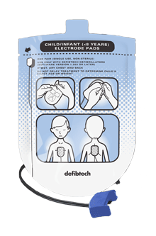 Lifeline Pediatric Defibrillation Pads Package (#DDP-200P)