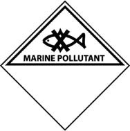 Marine Pollutant DOT Shipping Label (#DL52AP)