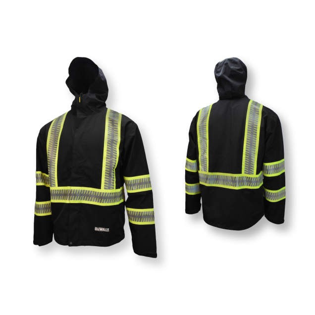 DEWALT® Waterproof Lightweight Packable Raincoat (#DRW11-ZGR)