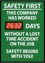 Safety First This Company... Digital Scoreboard (#DSB2)