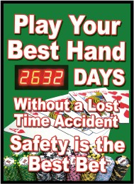 Play Your Best Hand Digital Scoreboard (#DSB53)