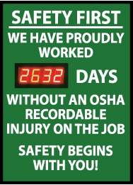 Safety First We Have Proudly... Digital Scoreboard (#DSB7)