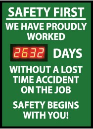 Safety First We Have Proudly... Digital Scoreboard (#DSB8)