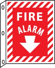 Fire Alarm 2-Vue Sign (#FAFMA)