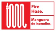 Fire Hose Spanish Sign (#FBA1)