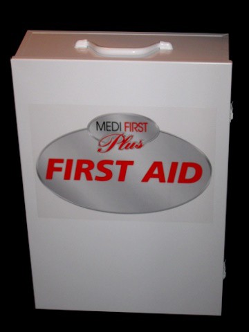 First Aid Cabinet, 4-shelf, empty (#701MTM)