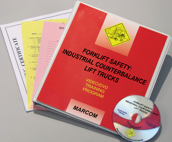 Forklift Safety: Industrial Counterbalance Lift Trucks DVD Program (#V0002649EO)