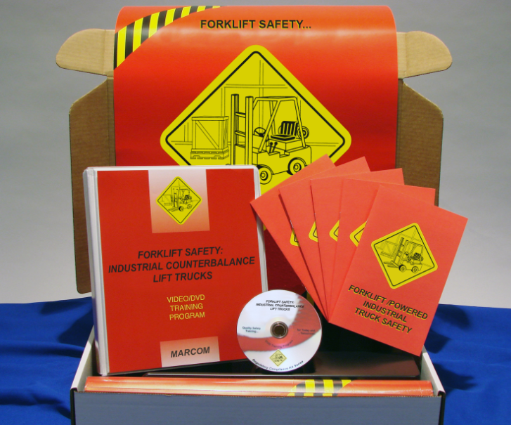 Forklift Safety: Industrial Counterbalance Lift Trucks DVD Kit (#K0002649EO)