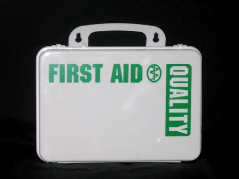 First Aid Kit, 16-unit (empty, plastic) (#740MTP)
